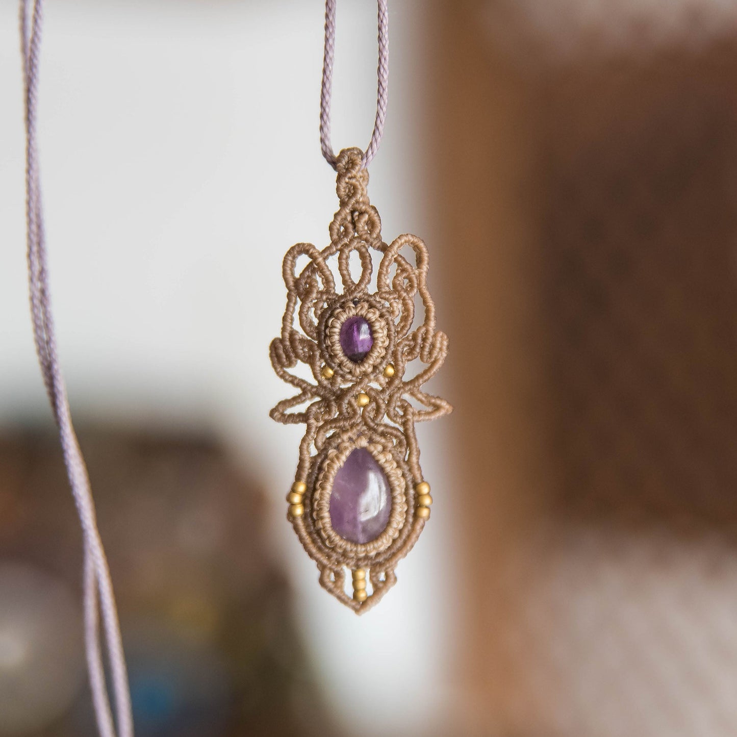 Collar con Amatistas