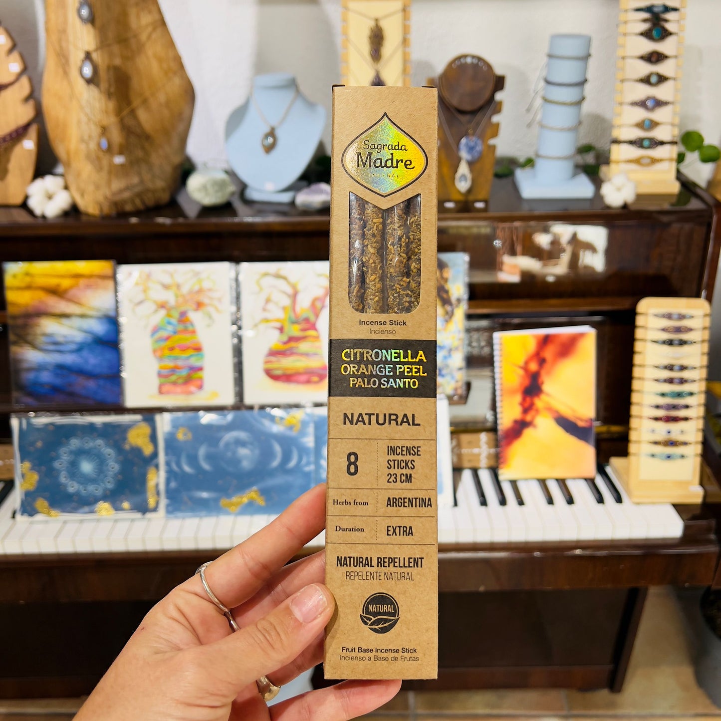 Incienso Citronela, Naranja y Palo Santo