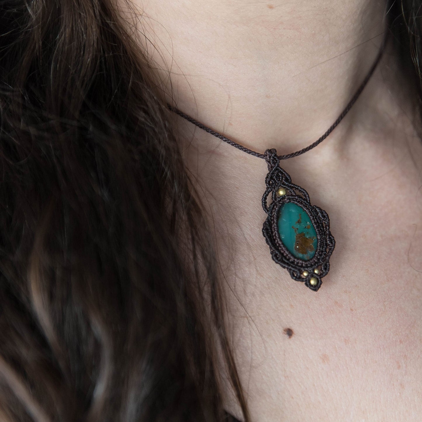 Collar con Crisoprasa