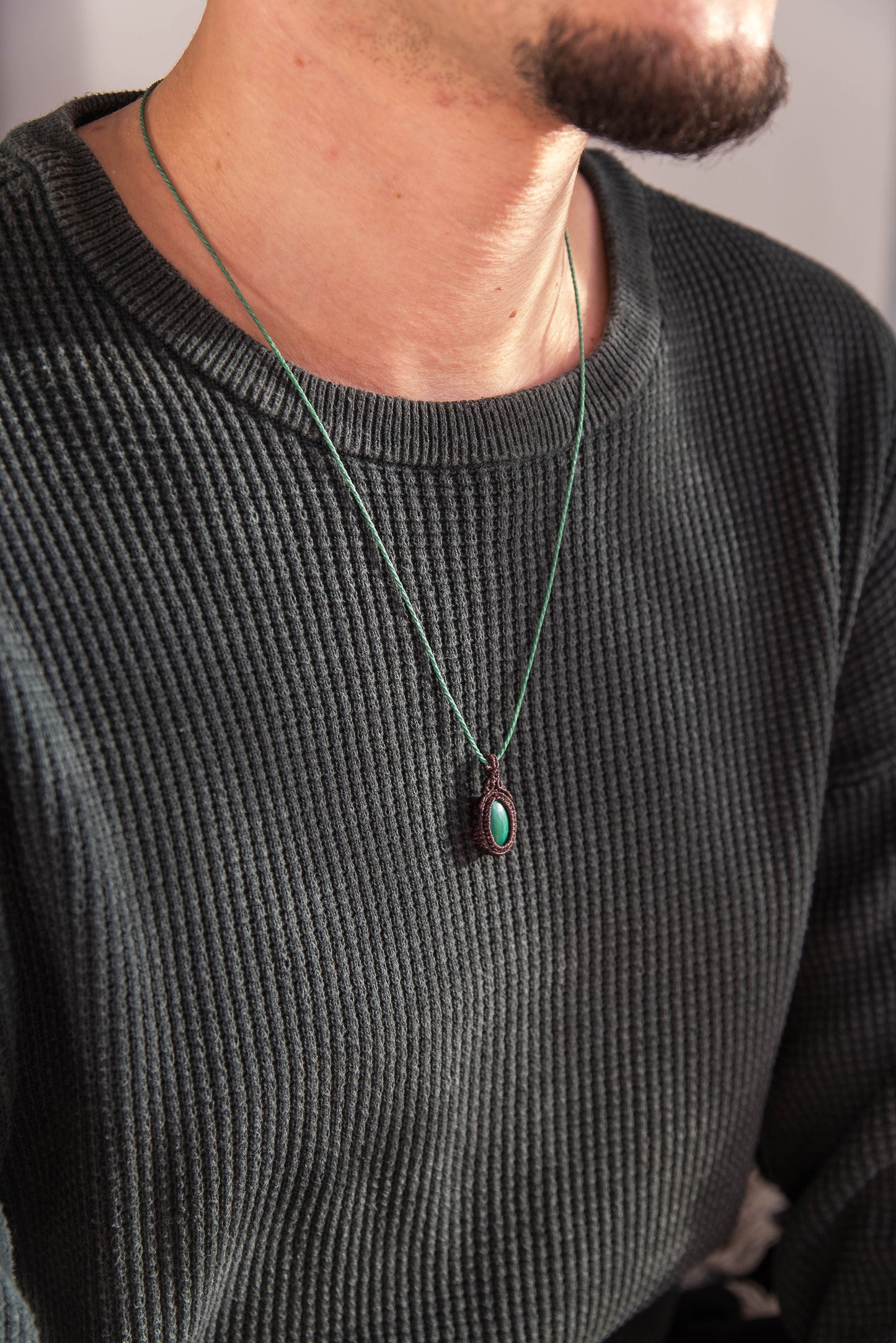 Collar con Malaquita