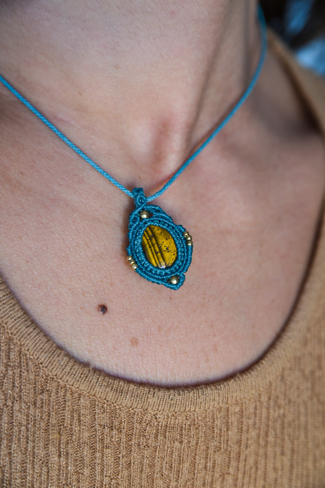 Colgante con Ojo de tigre