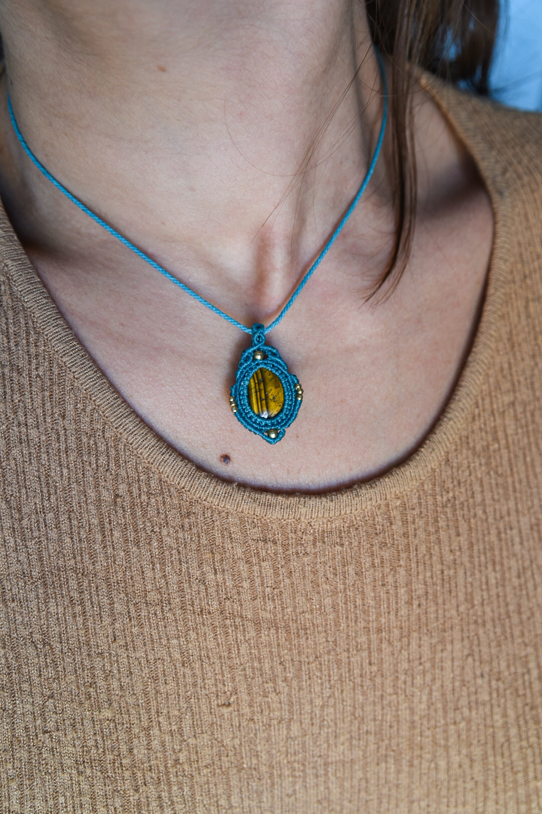 Colgante con Ojo de tigre