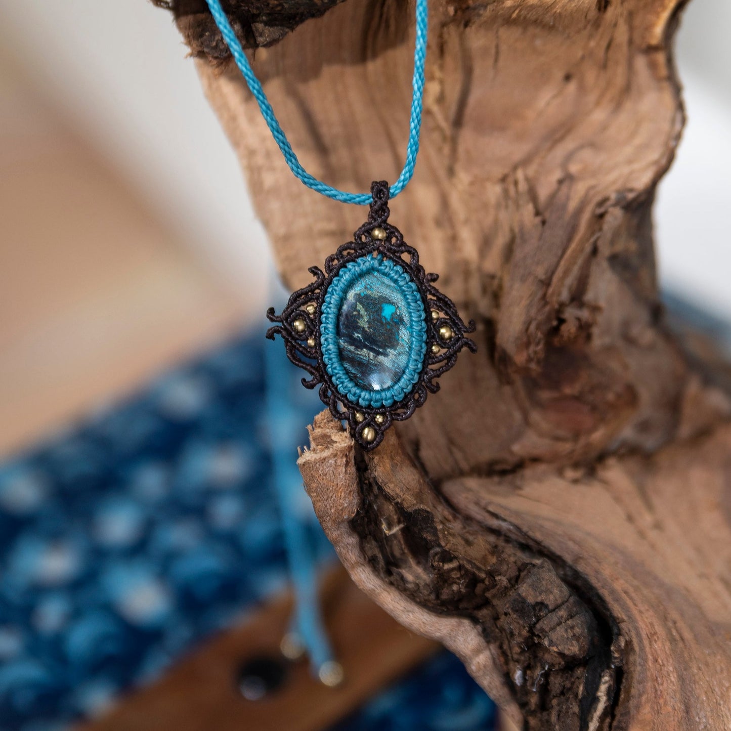 Colgante con Crisocola