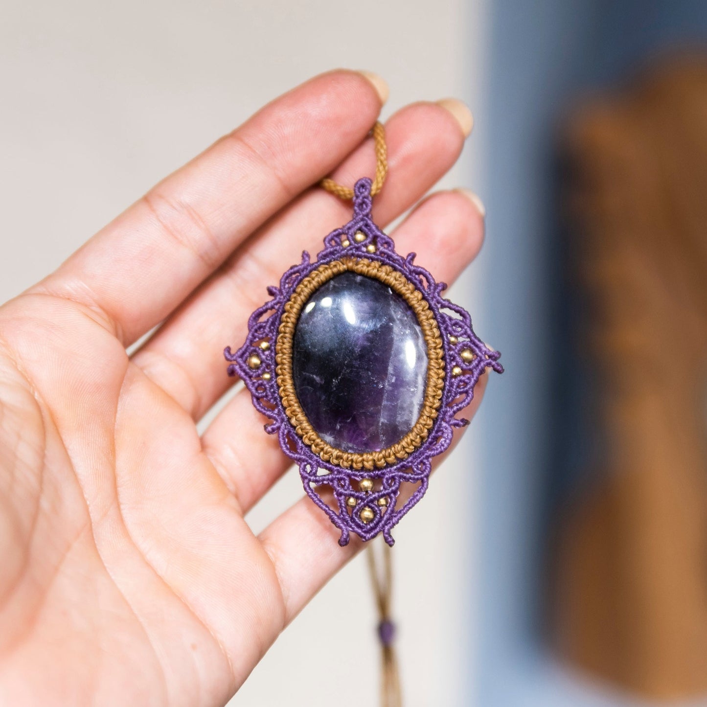 Colgante con Amatista