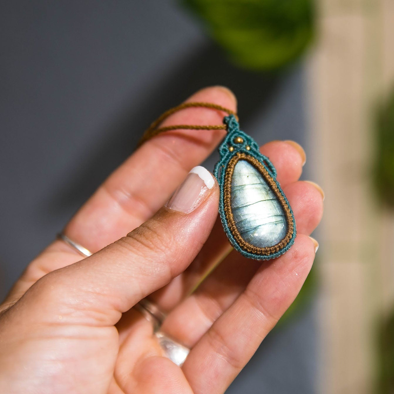 Collar con Labradorita