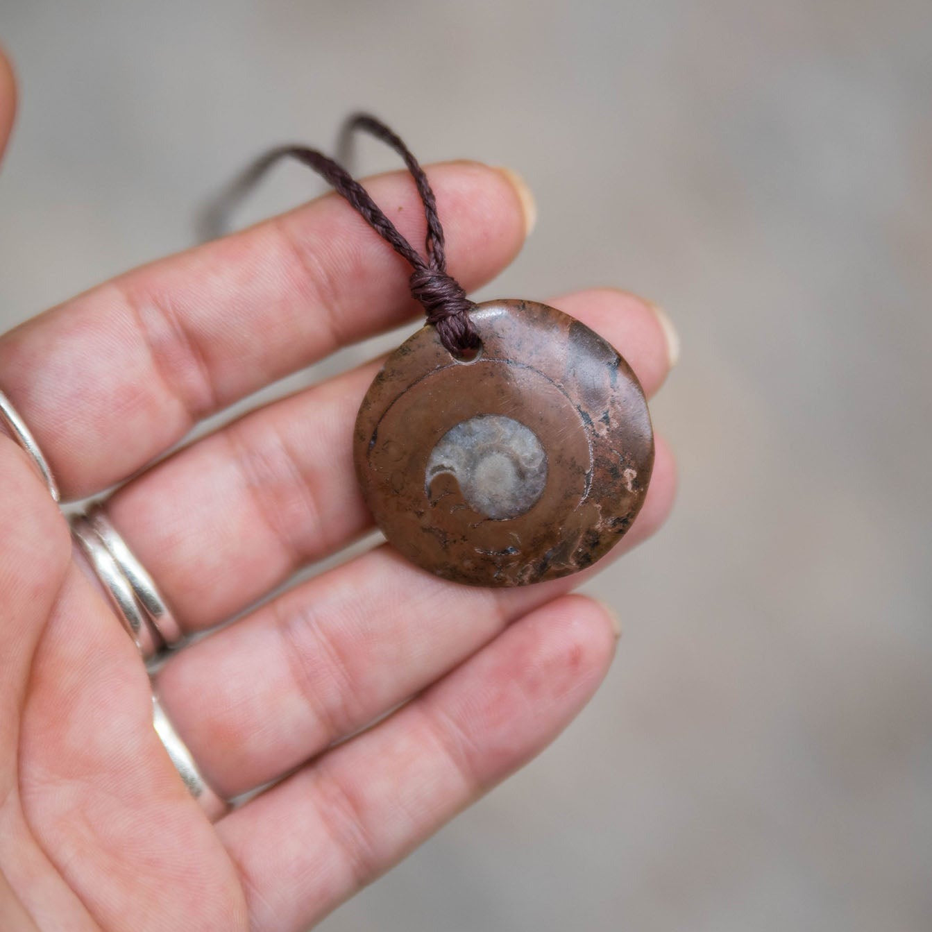 Collares de fósiles