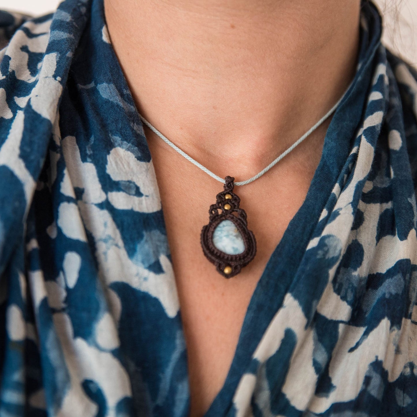 Colgante con Larimar