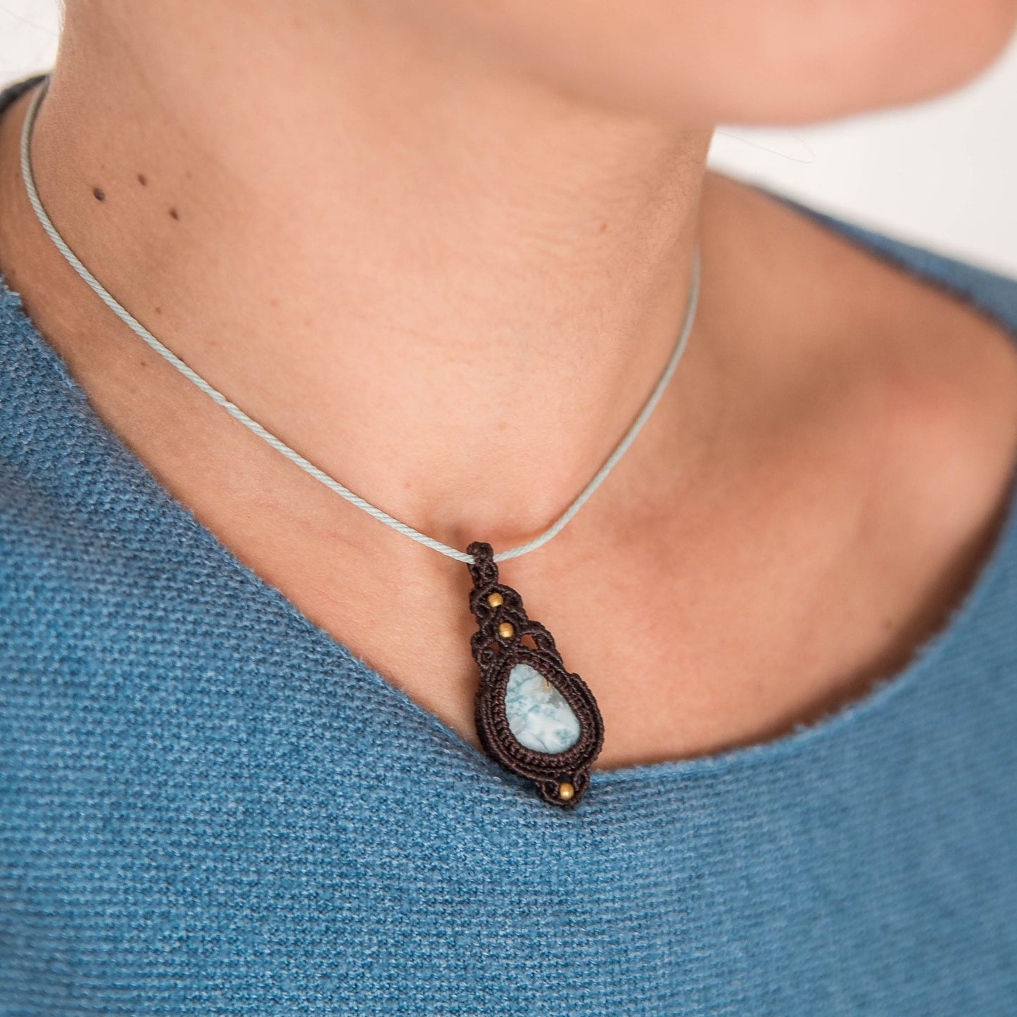 Colgante con Larimar