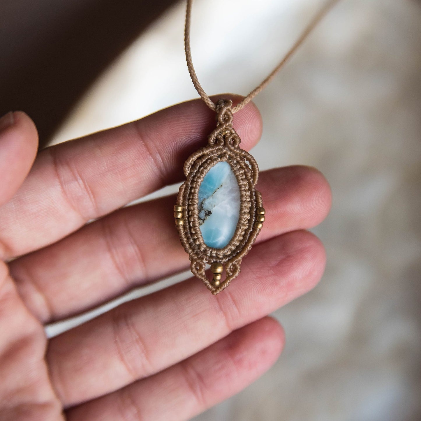 Colgante con Larimar