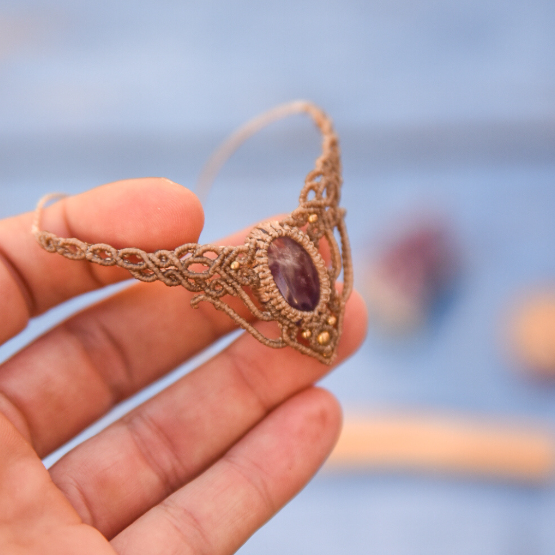 Gargantilla con Amatista