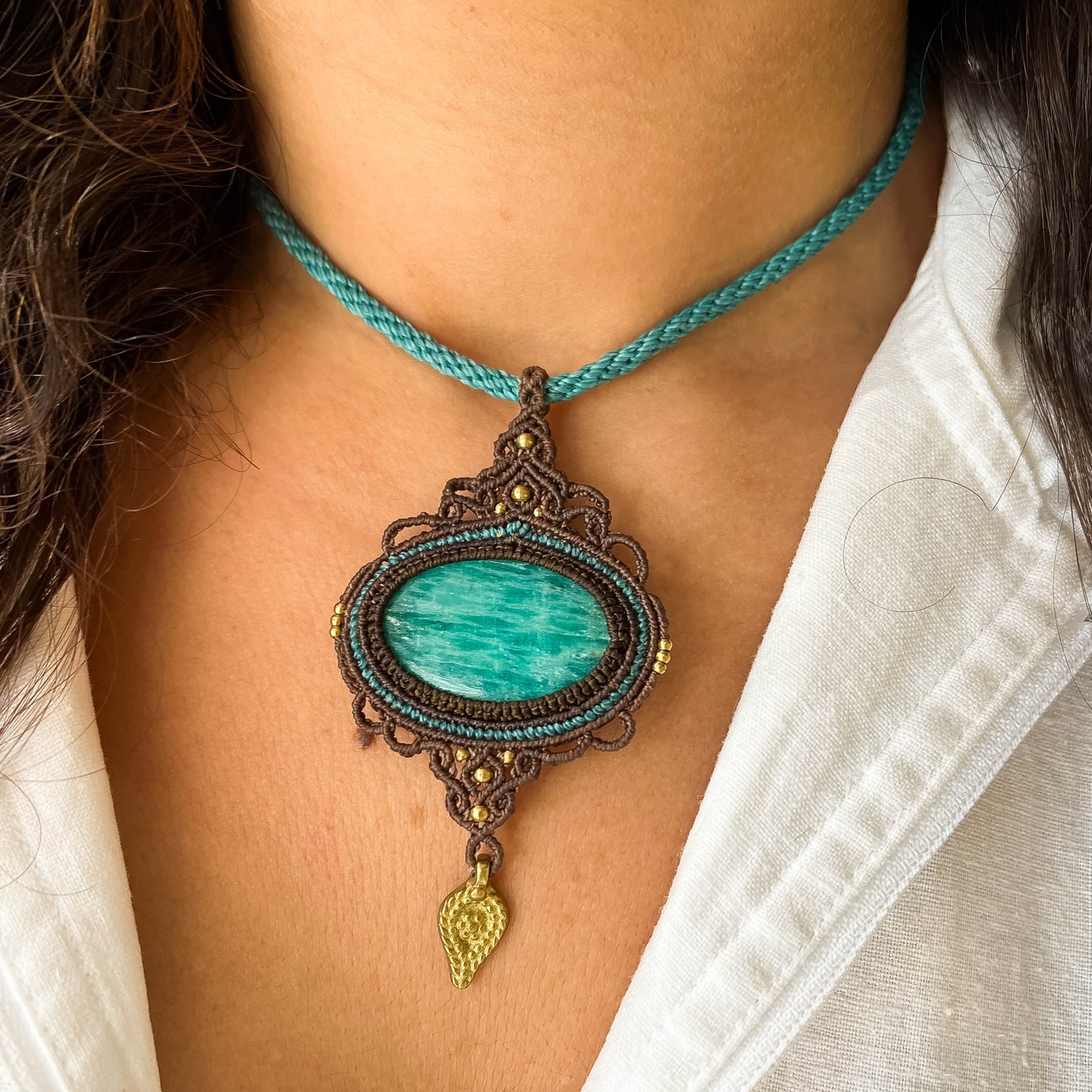 Collar con Amazonita