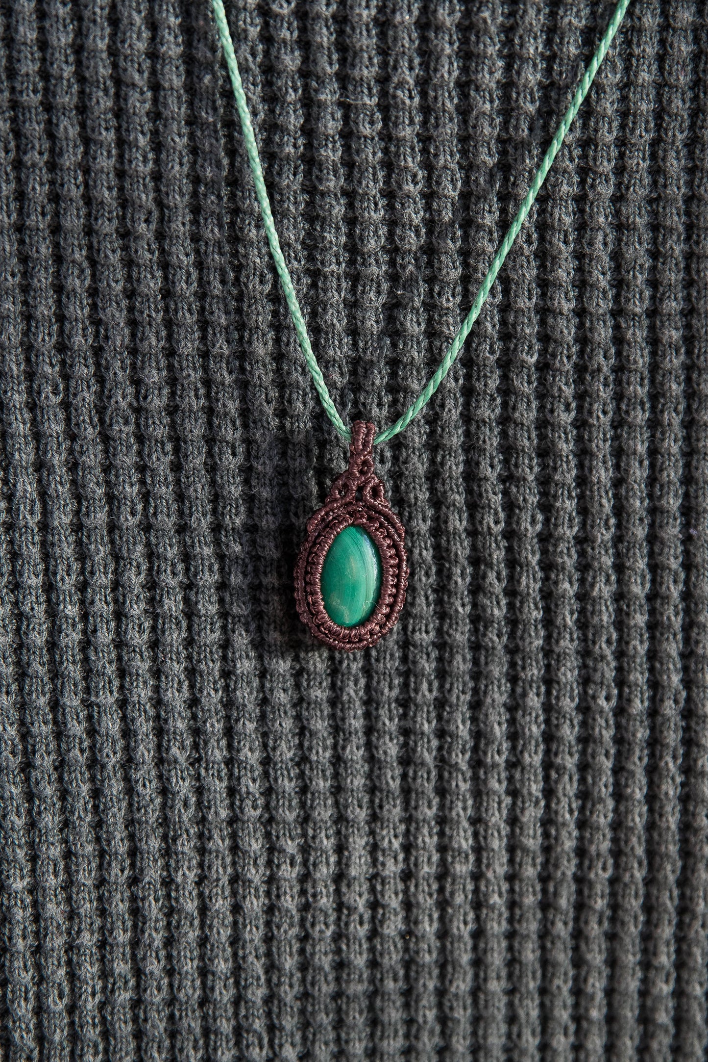 Collar con Malaquita