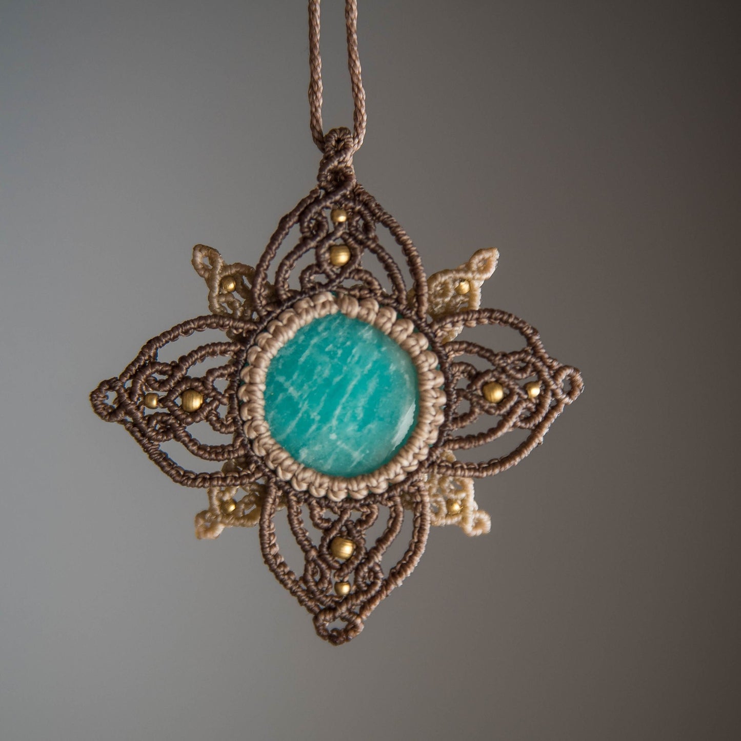 Mandala con Amazonita