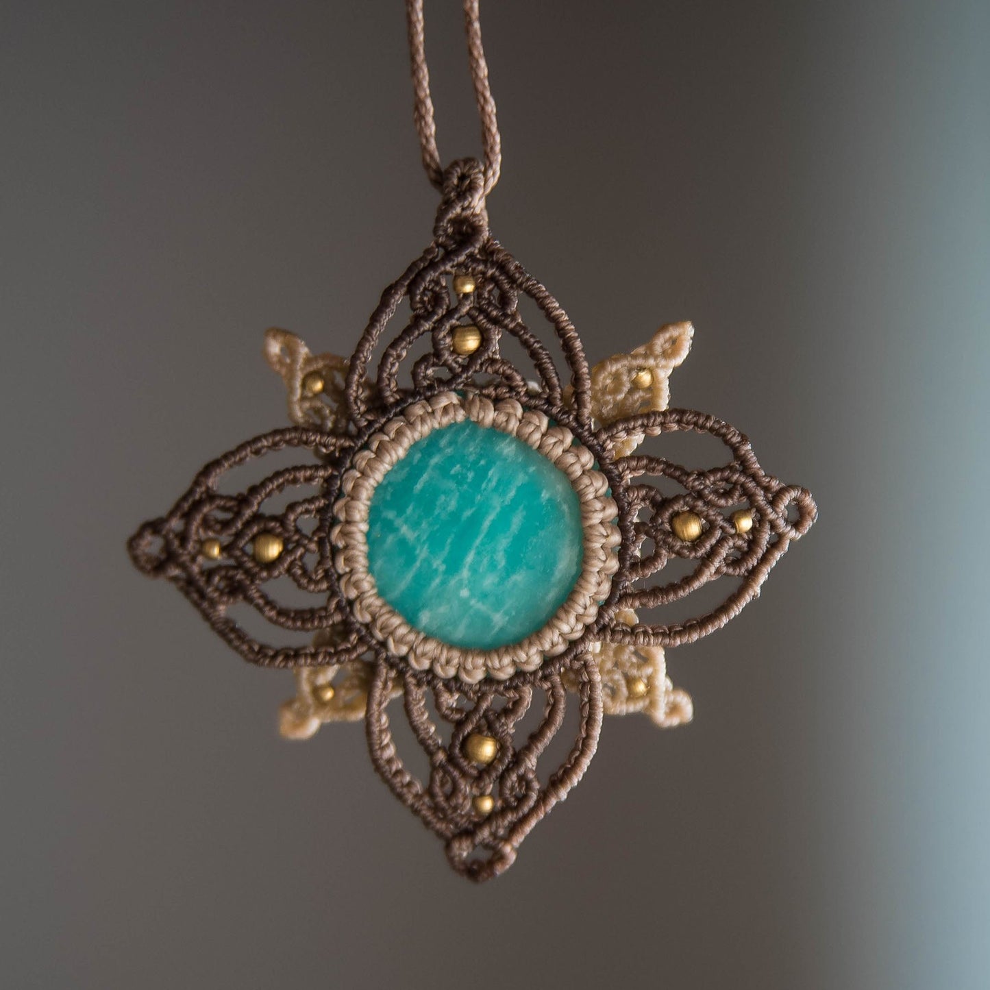 Mandala con Amazonita