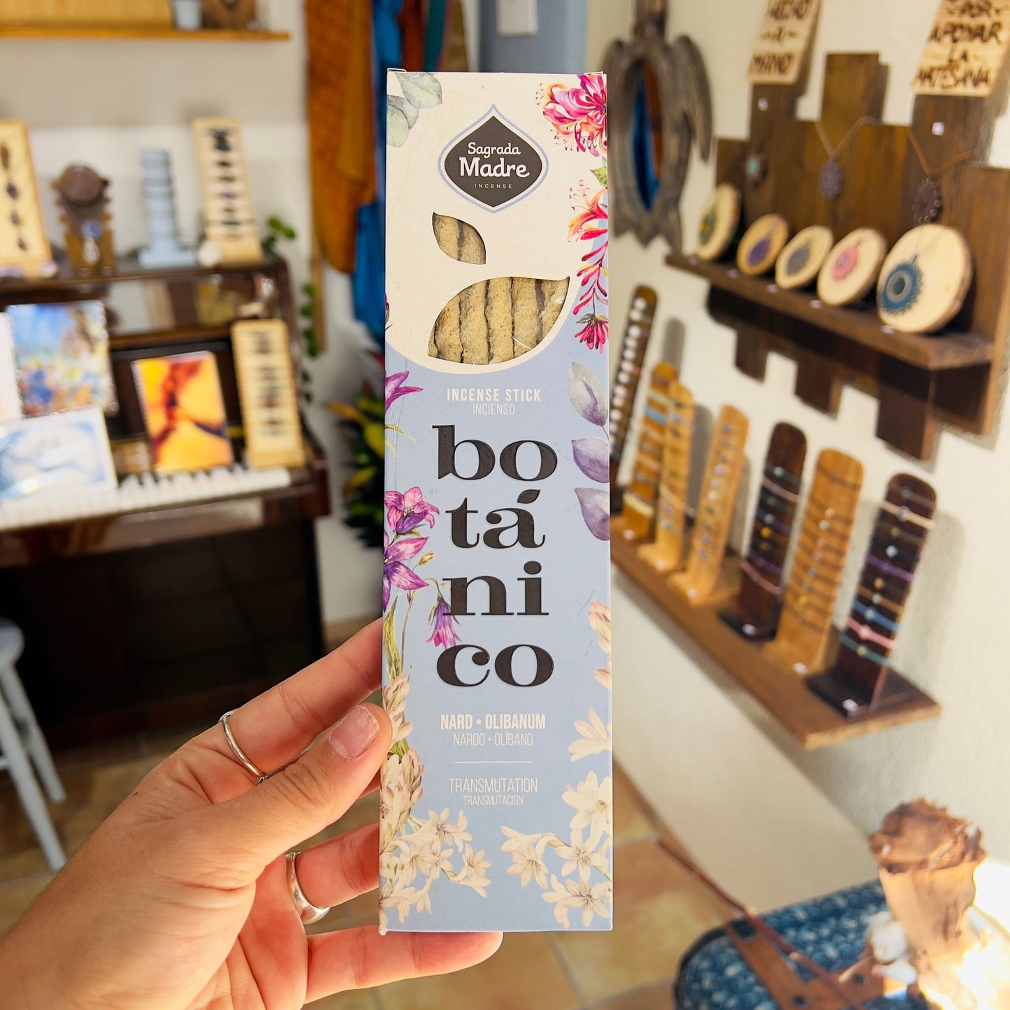 Incienso botánico de Nardo y Olíbano