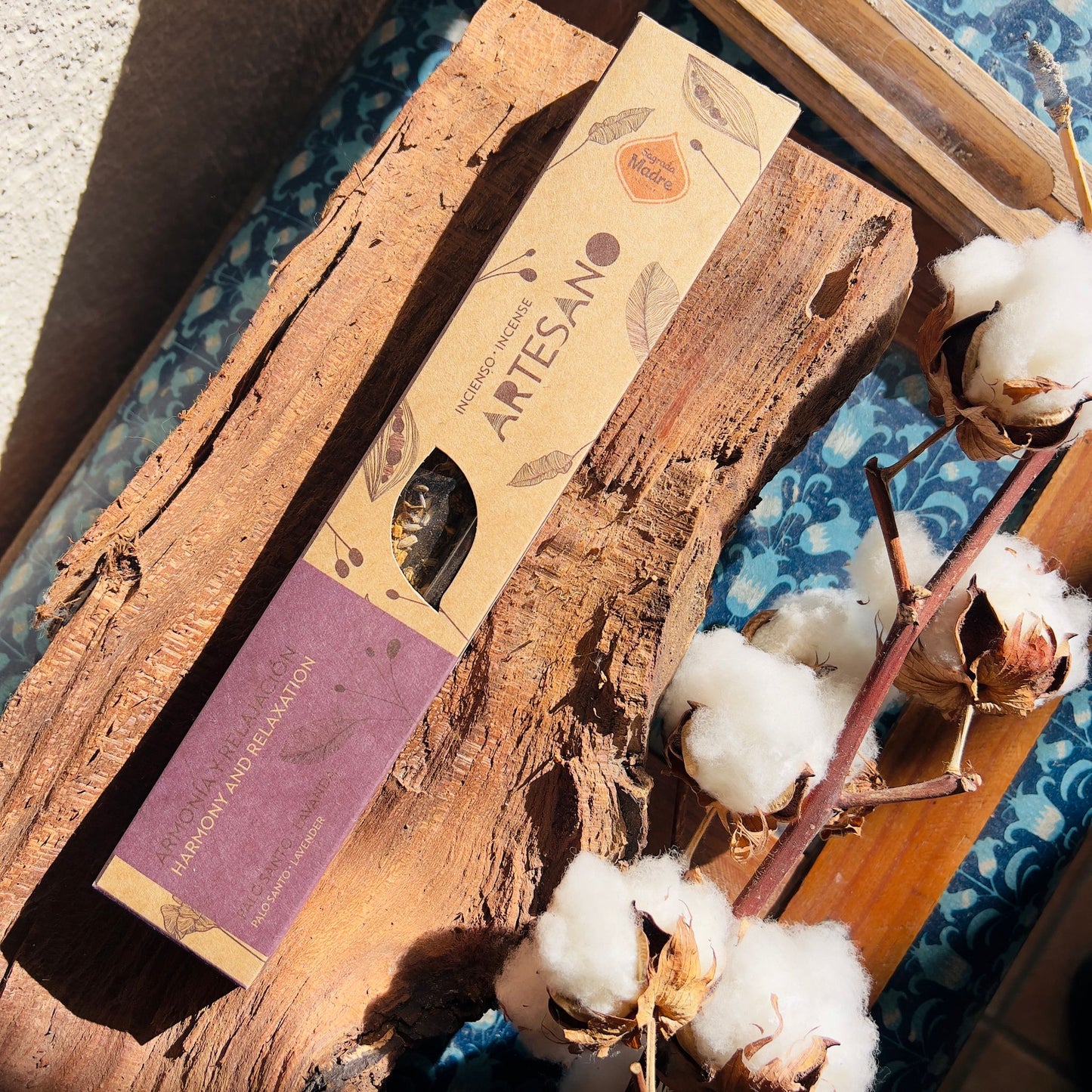 Incienso Palo Santo y Lavanda