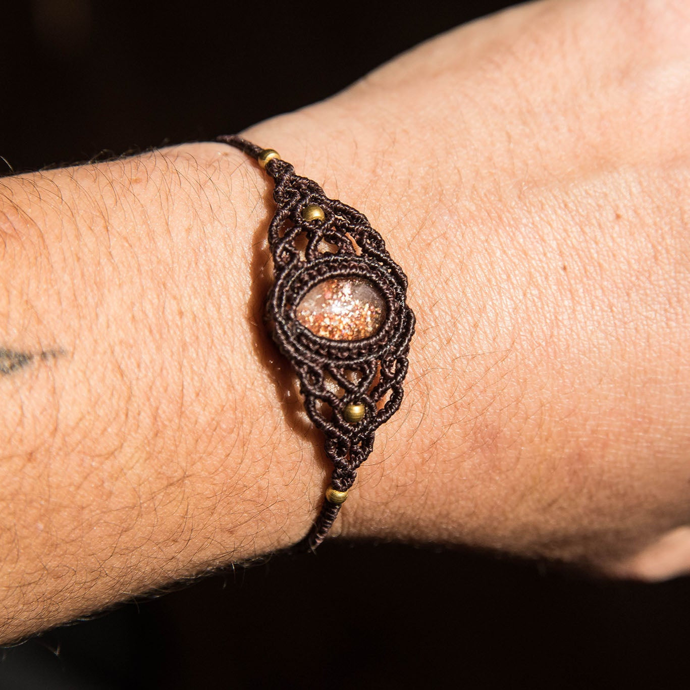 Pulsera con Piedra Sol