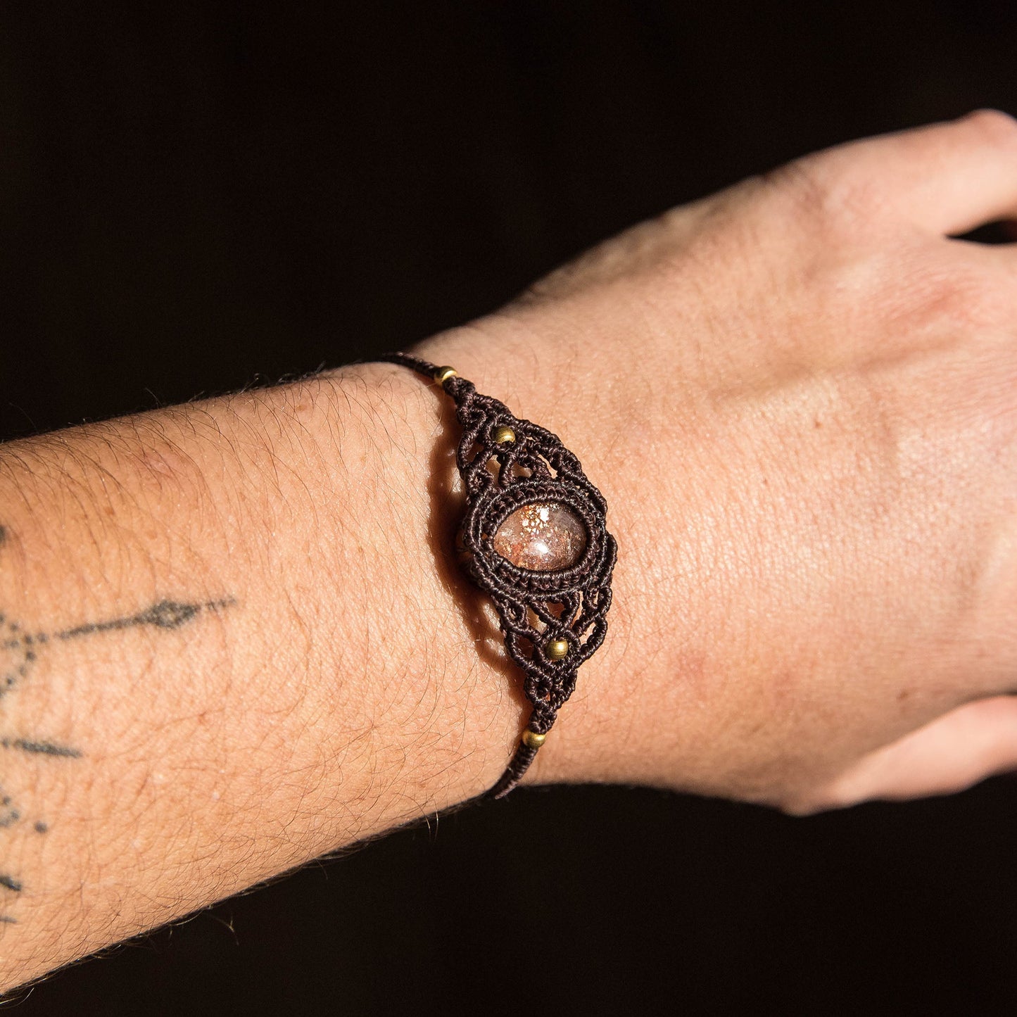Pulsera con Piedra Sol