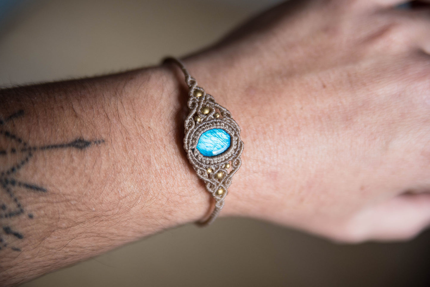 Pulsera con Labradorita