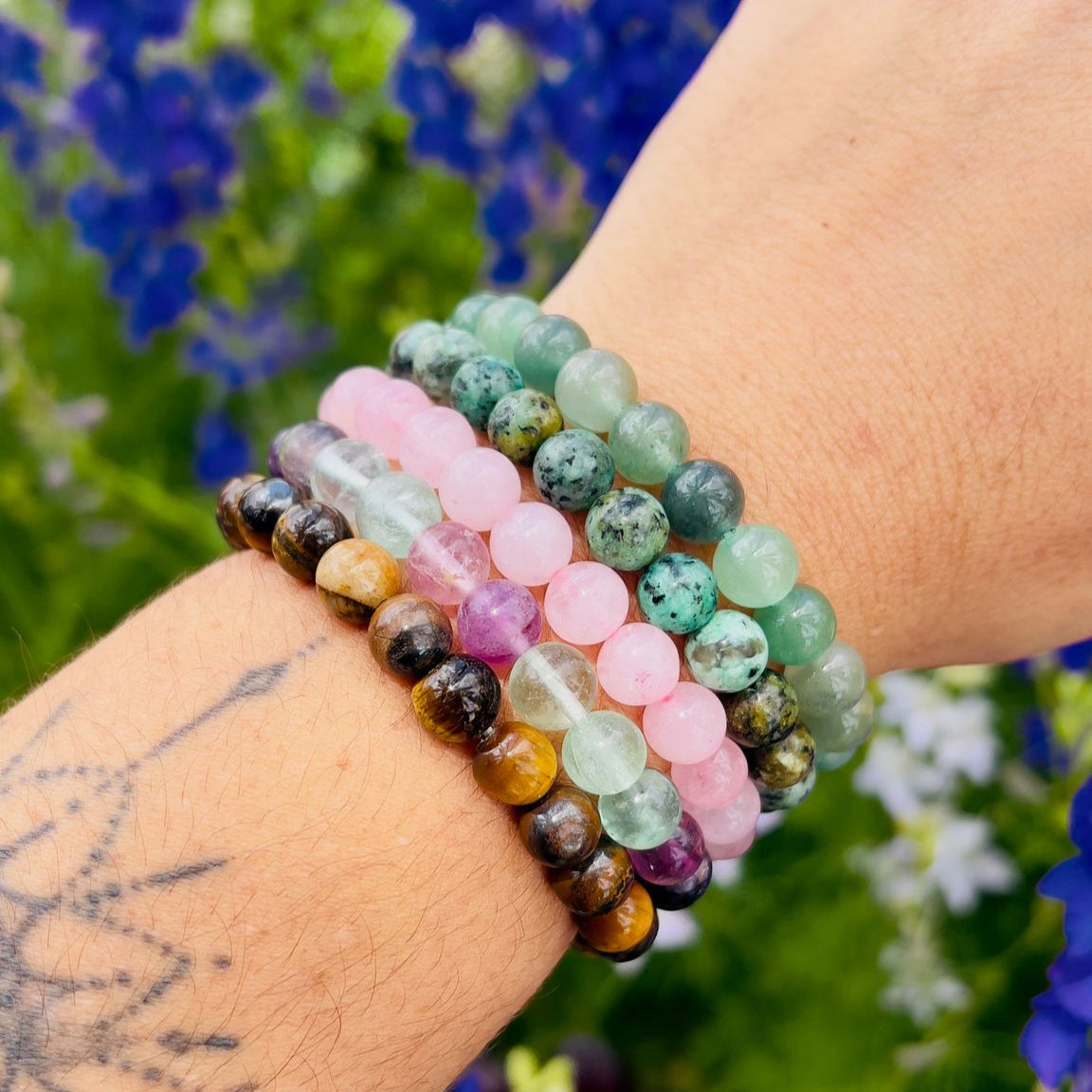 Pulseras con Minerales