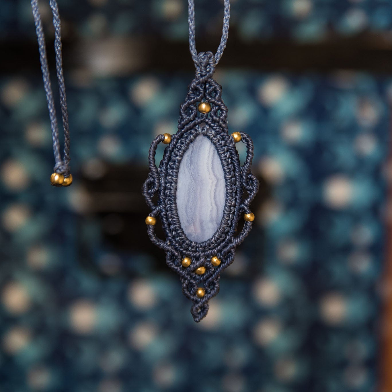 Collar con Calcedonia