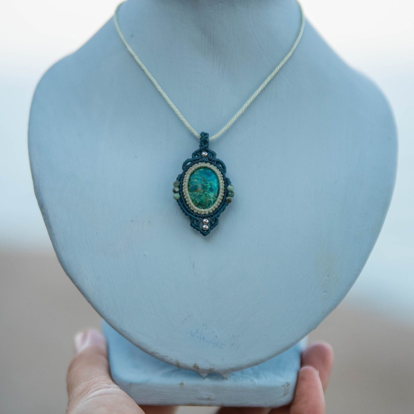 Collar con Crisocola