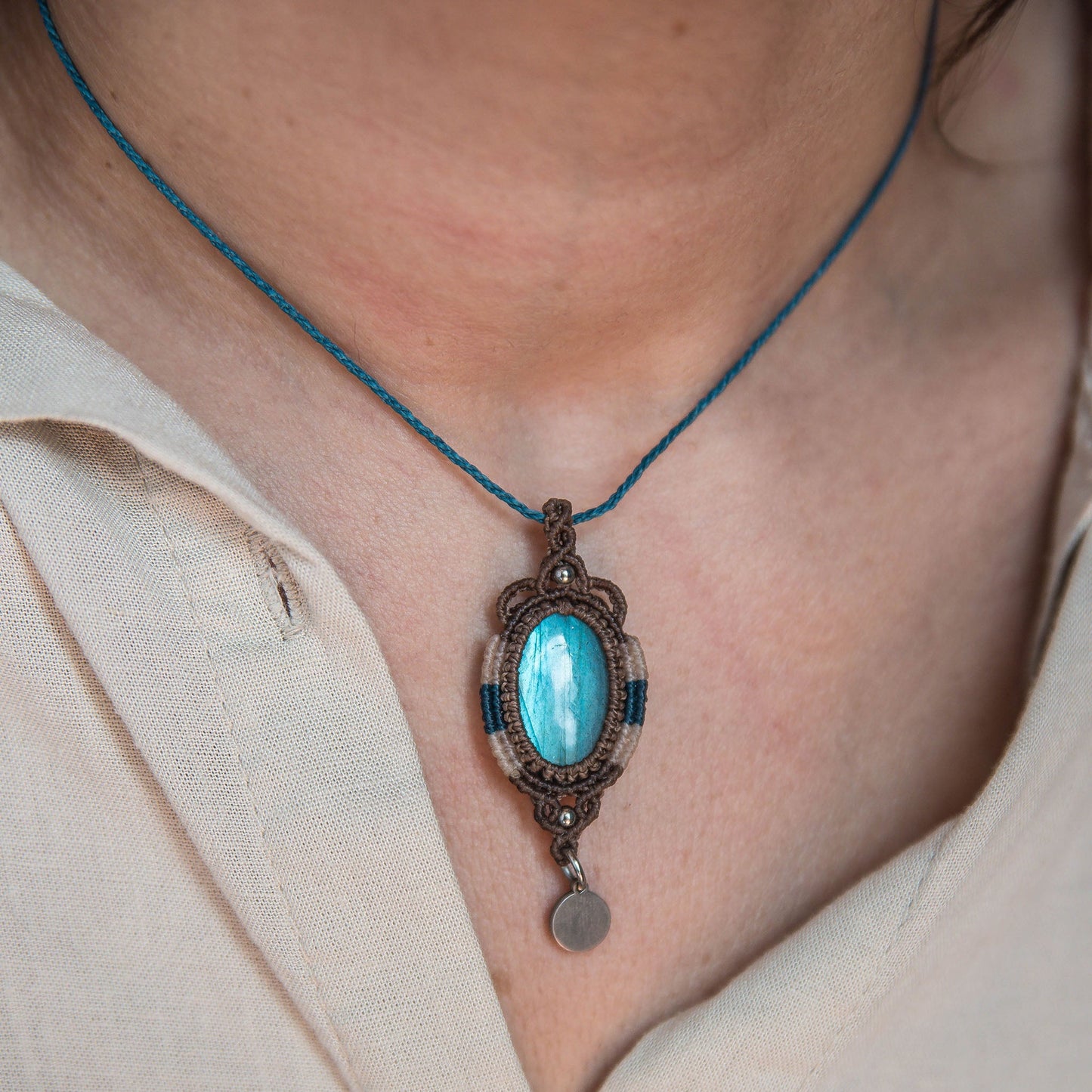 Collar con Labradorita