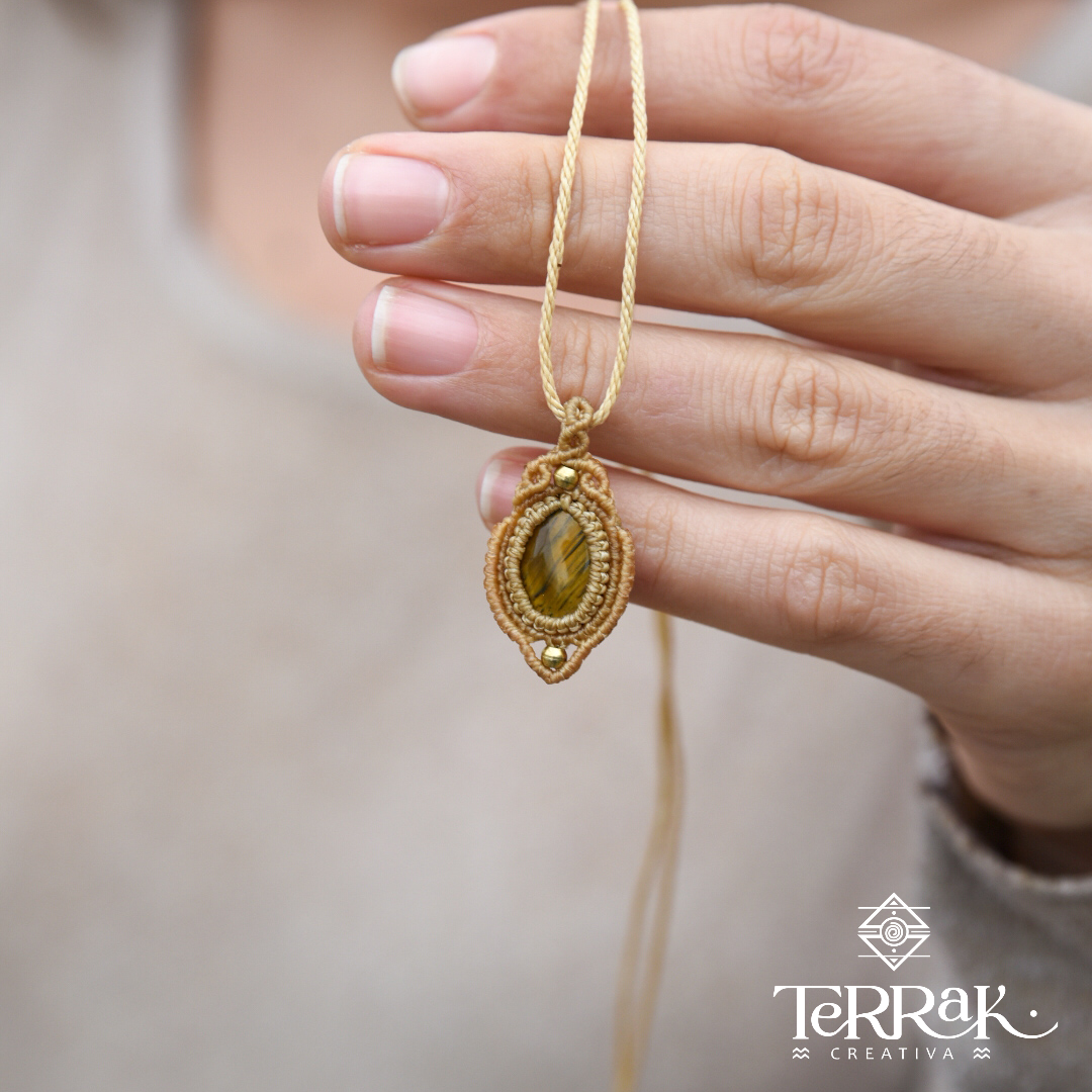 Collar con Ojo de tigre