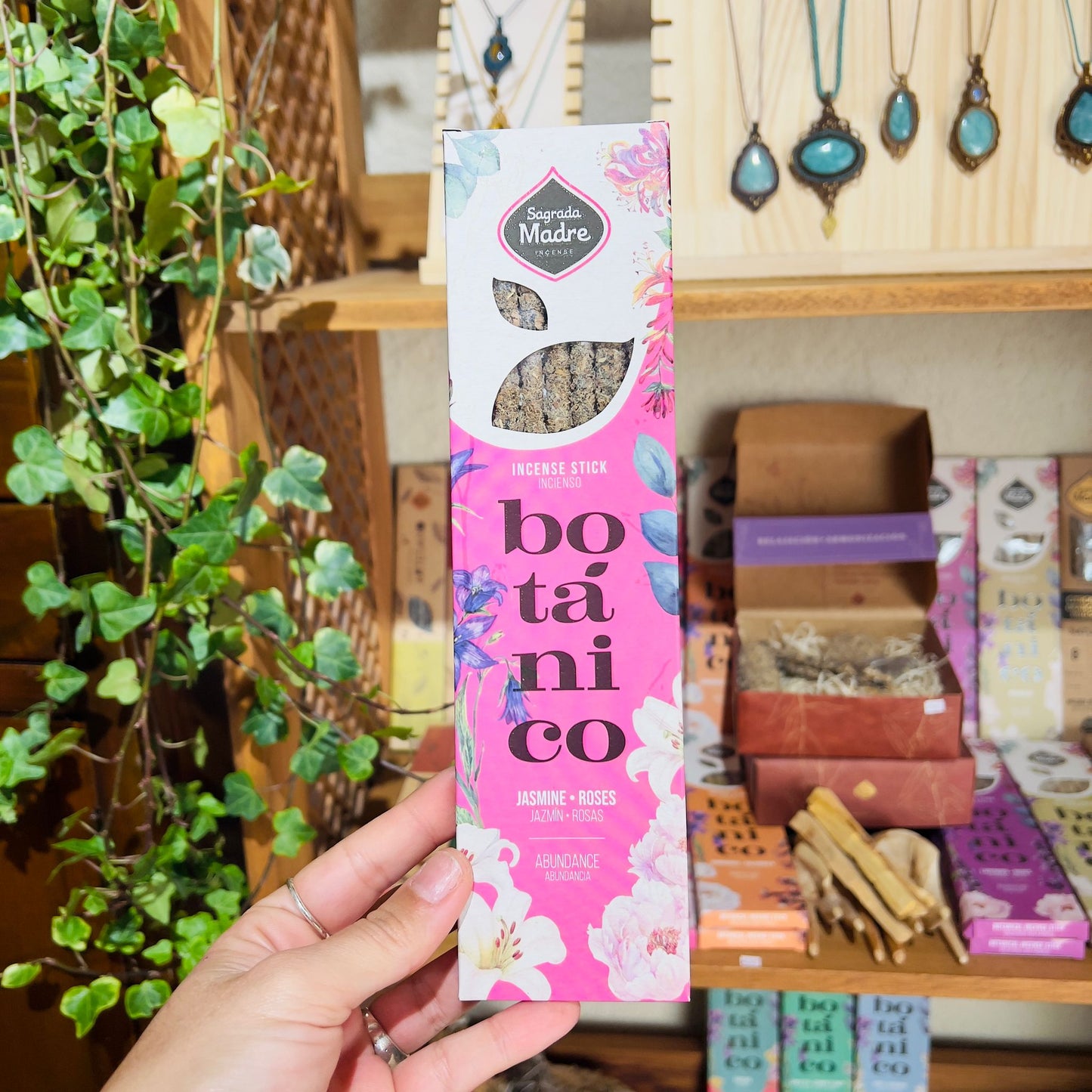 Incienso Botánico de Jazmín y Rosas