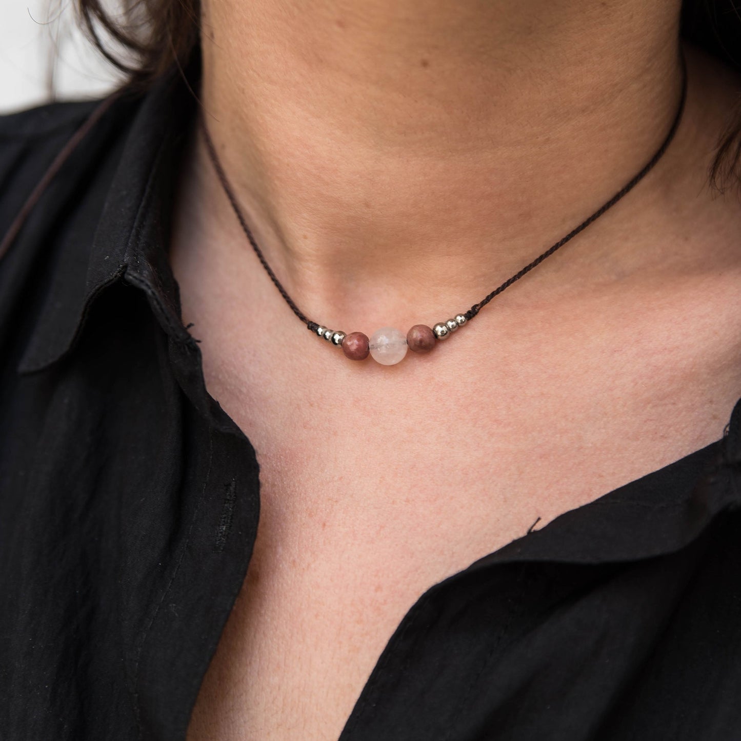 Chokers con minerales