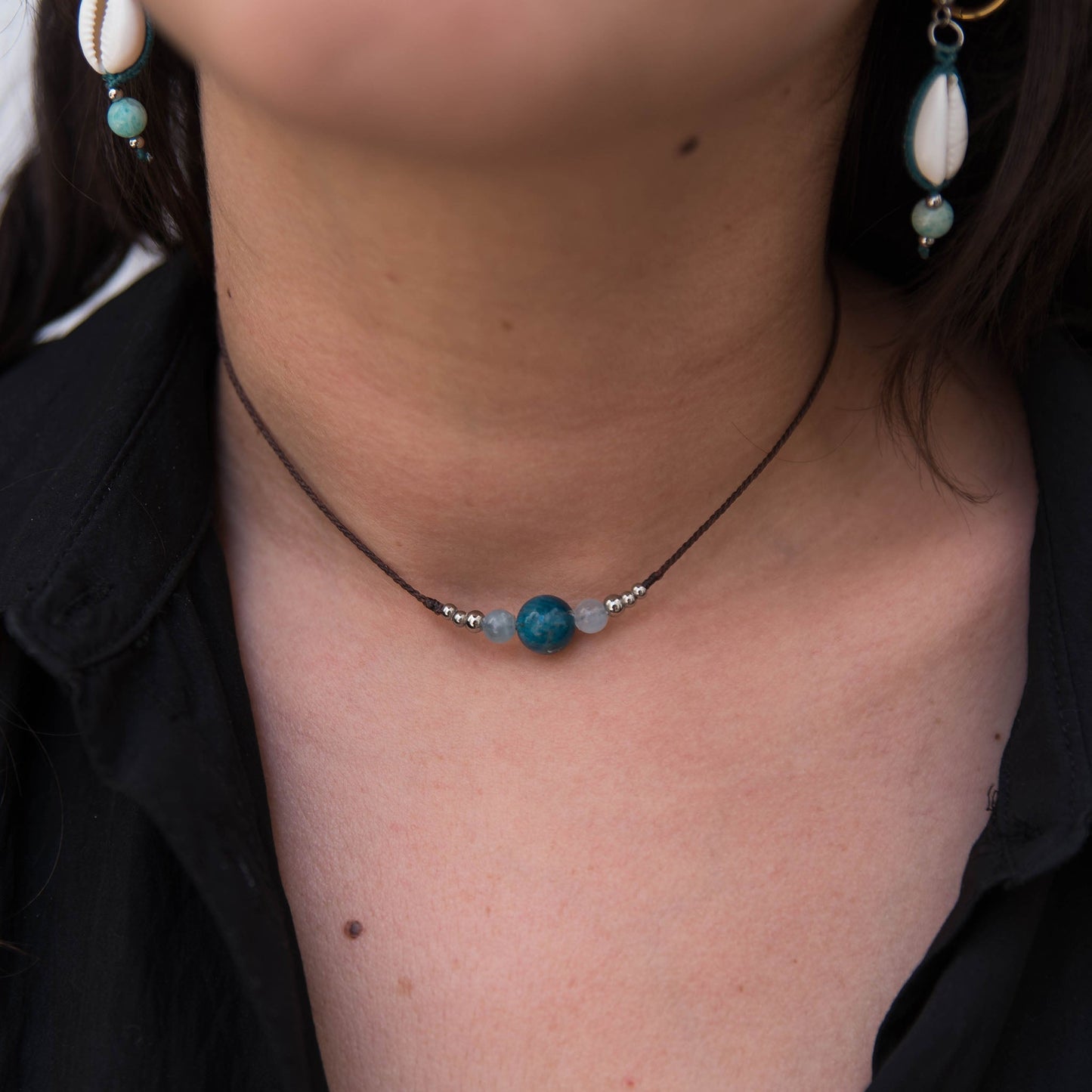 Chokers con minerales