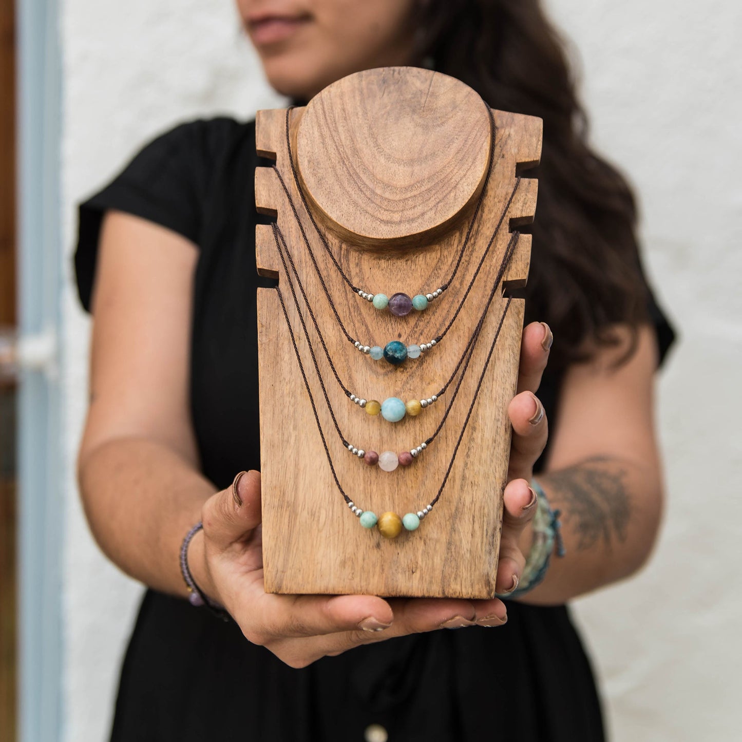Chokers con minerales