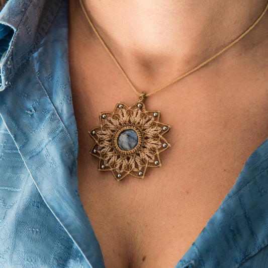 Mandala con Cianita