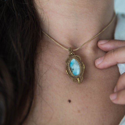 Colgante con Larimar