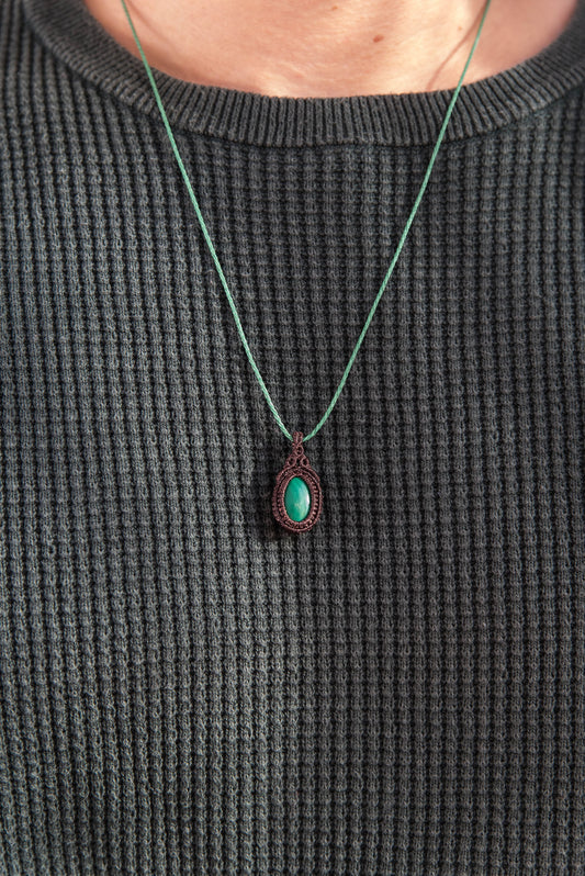 Collar con Malaquita