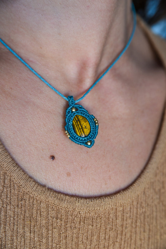 Colgante con Ojo de tigre