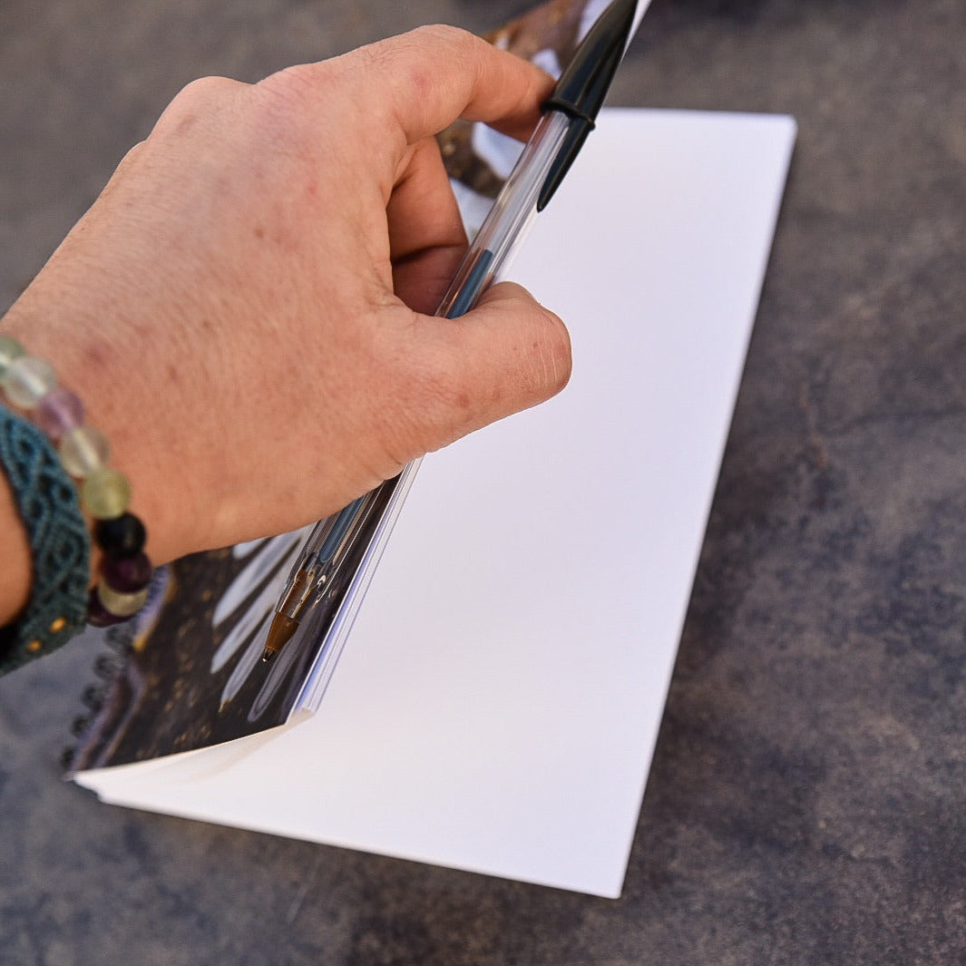 Libreta Fósil de coral