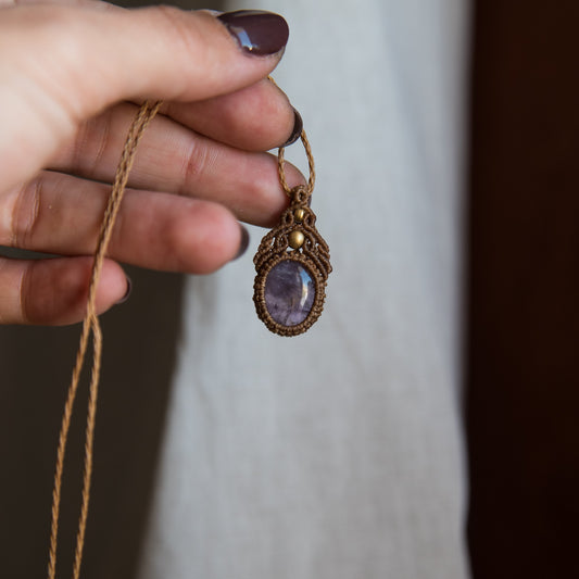 Collar con Amatista