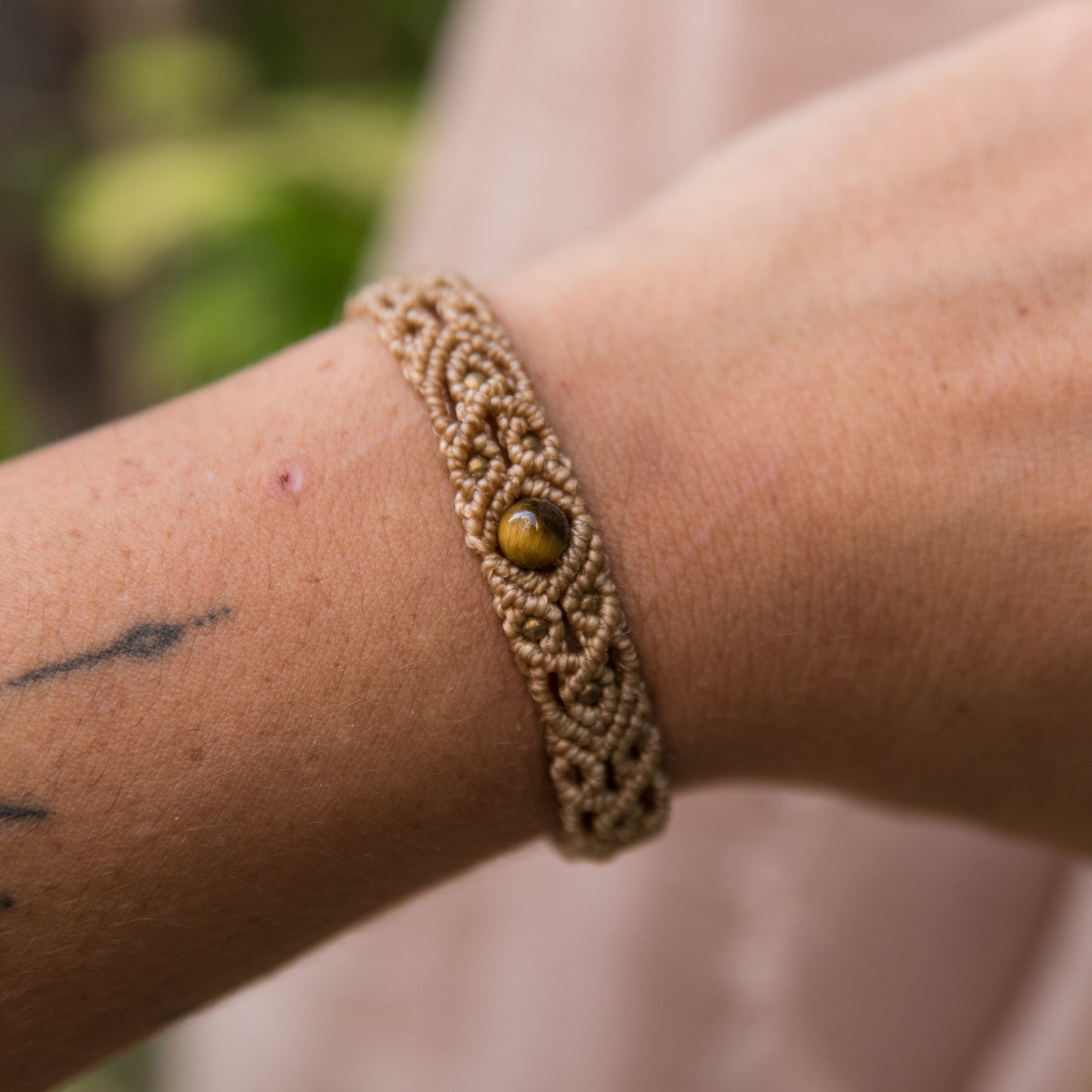 Pulsera con Ojo de Tigre