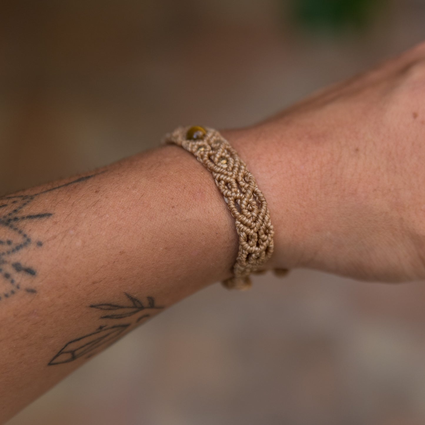 Pulsera con Ojo de Tigre