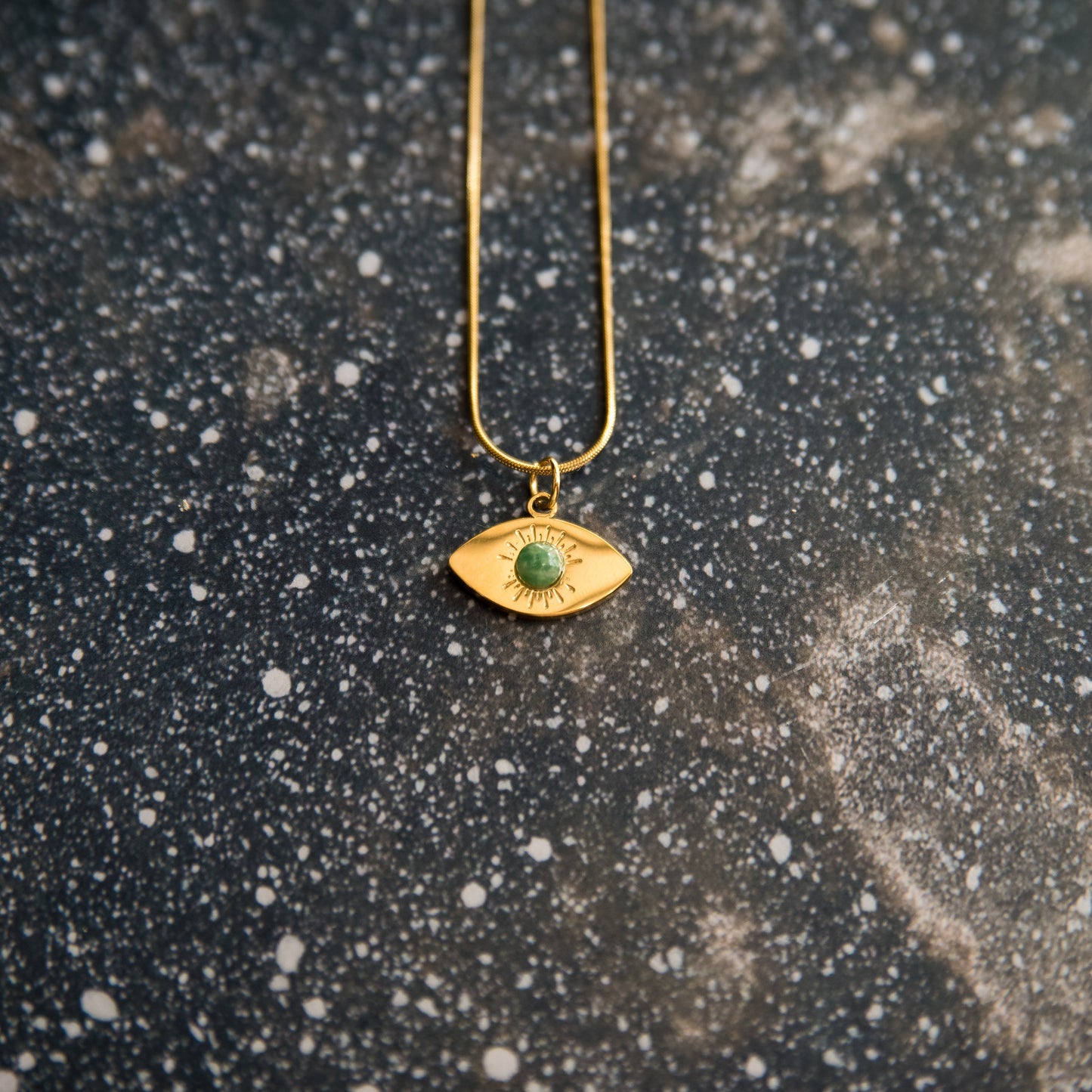 Collares Acero dorado