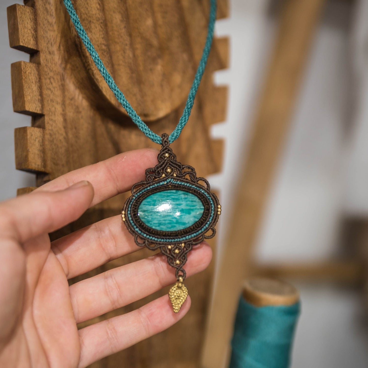 Collar con Amazonita