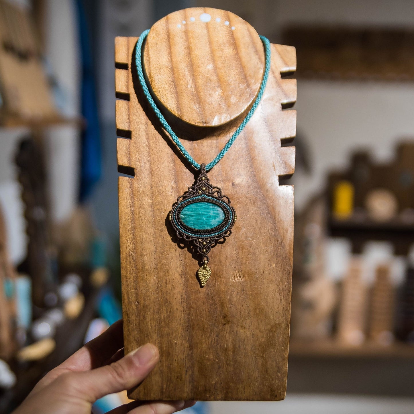 Collar con Amazonita