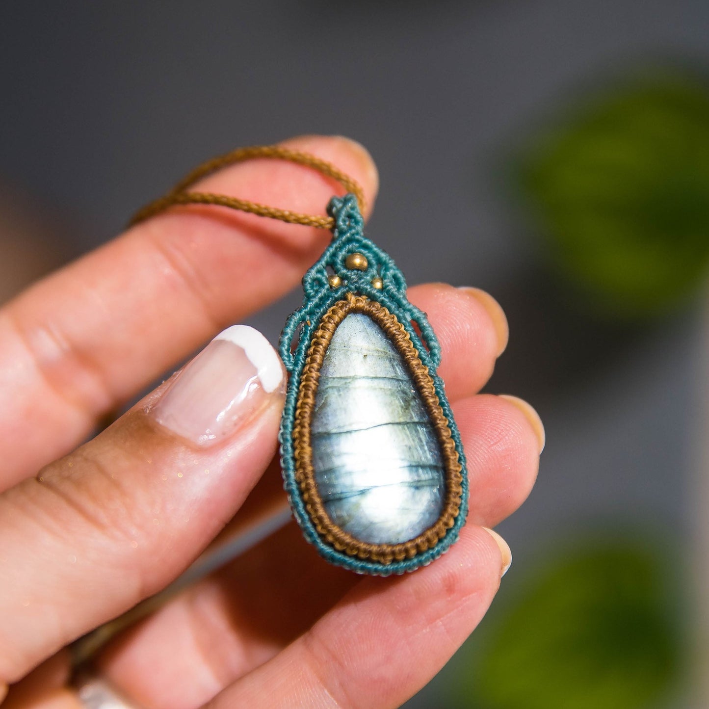 Collar con Labradorita