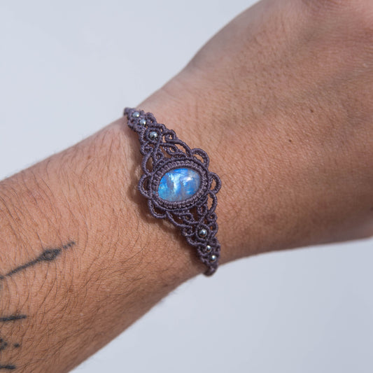 Pulsera con Piedra Lunar