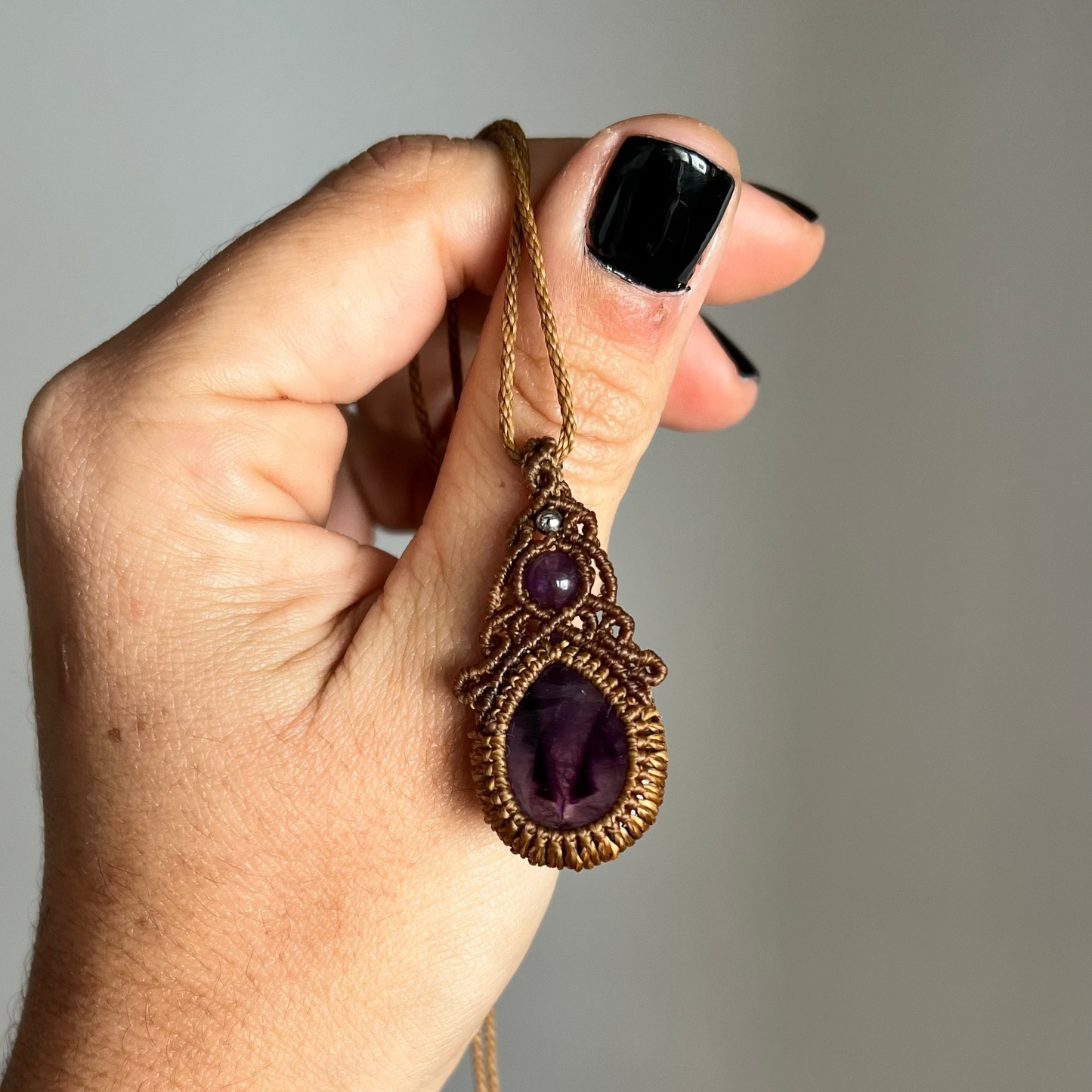 Collar Ruh con Amatistas