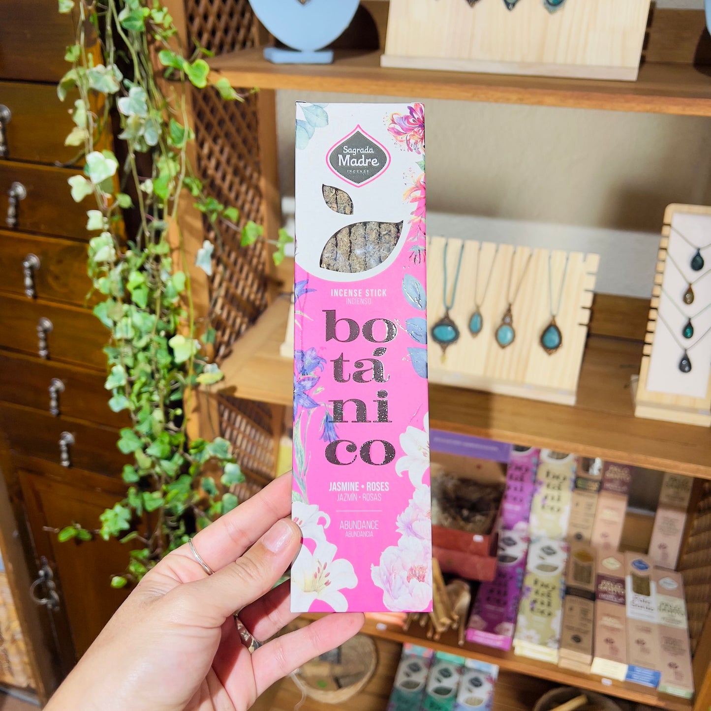 Incienso Botánico de Jazmín y Rosas