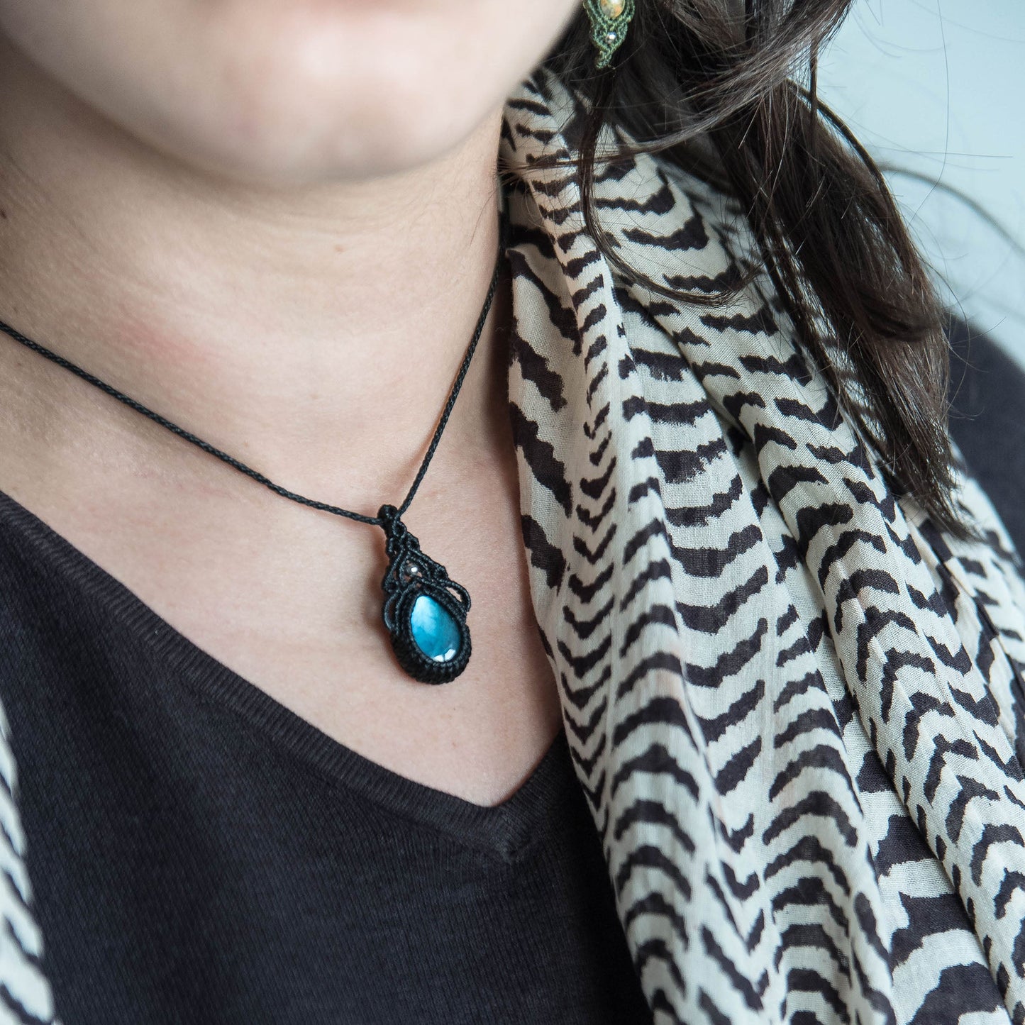 Collar con Labradorita