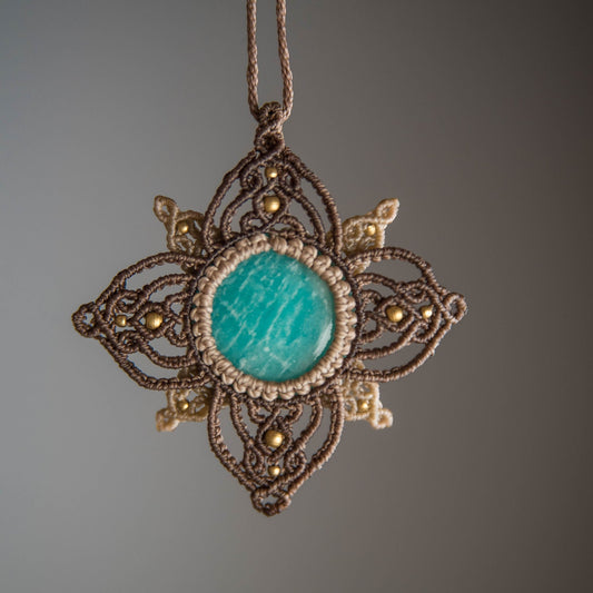 Mandala con Amazonita