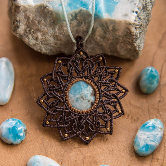 Mandala con Larimar